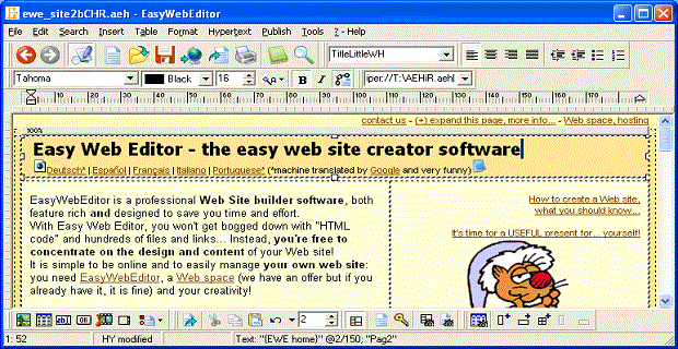 Easy Web Editor